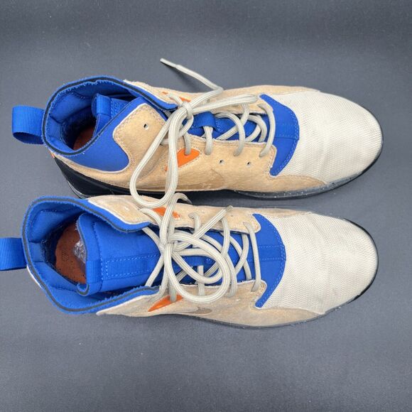 Nike Koth Ultra Mid 749484 224 Mens Shoes Boots Trainers Leather Brown Size 8 41 - Picture 3 of 12